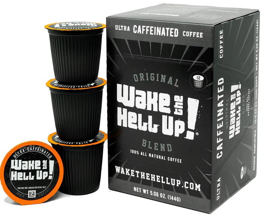 Wake The Hell Up Dark Roast K-Cups