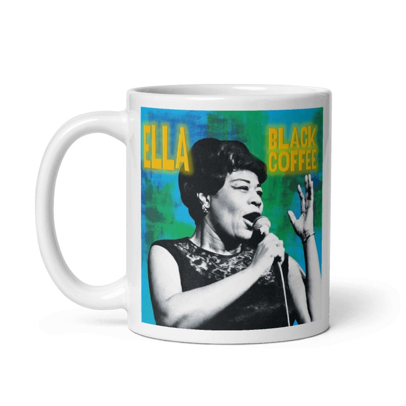 Ella Fitzgerald Black Coffee Song Ceramic Mug