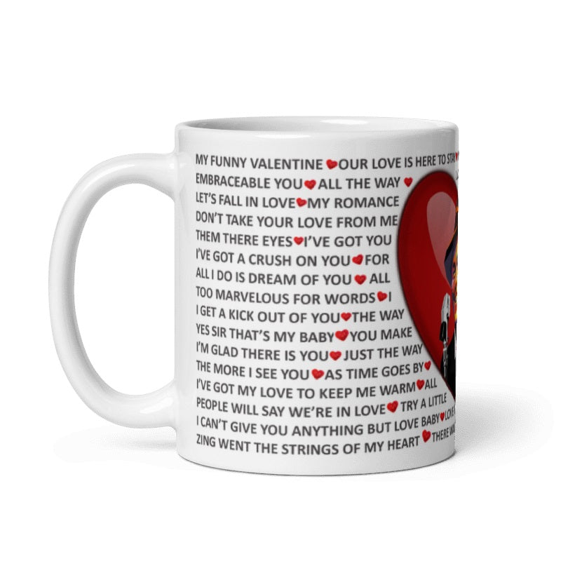 Sinatra Love Songs Ceramic Mug