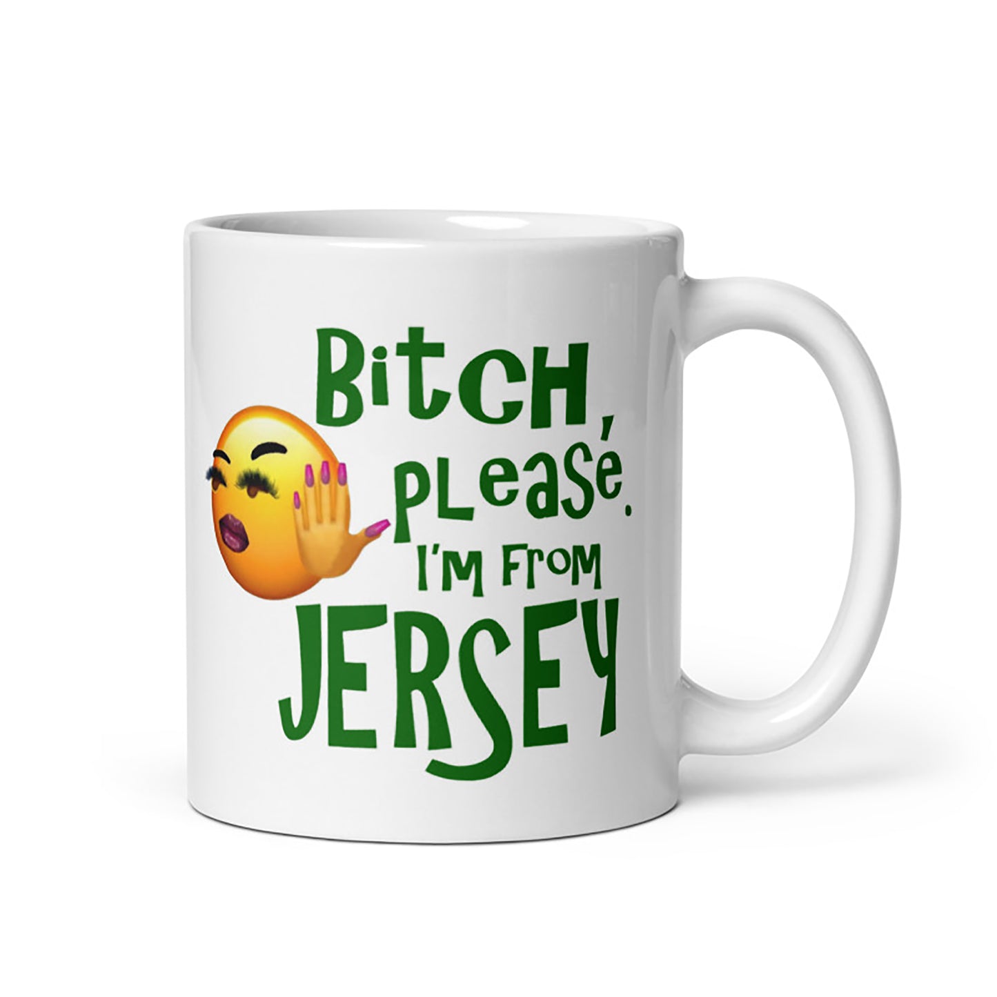 Snarky Jersey Girl Ceramic Mug