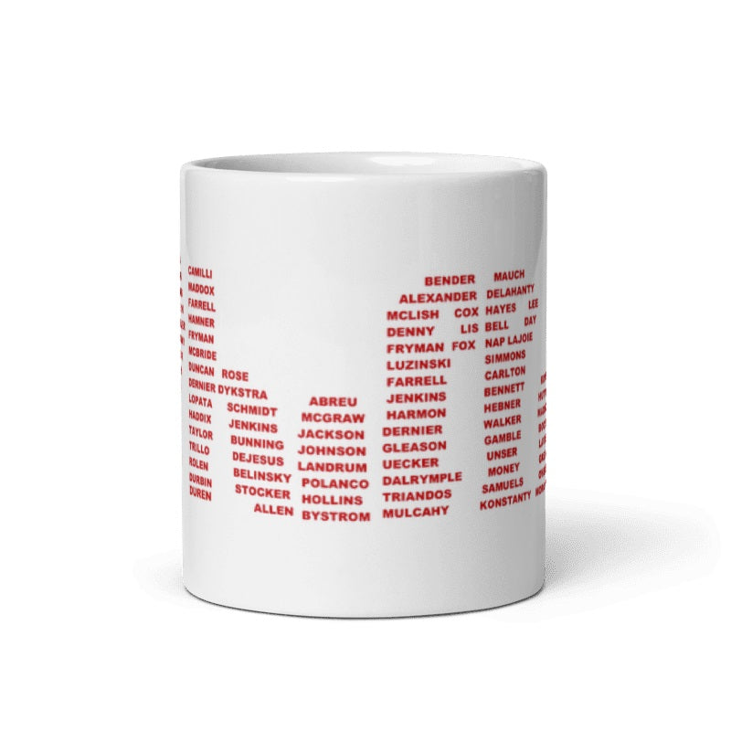 Philadelphia Phillies Legends Wraparound Ceramic Mug