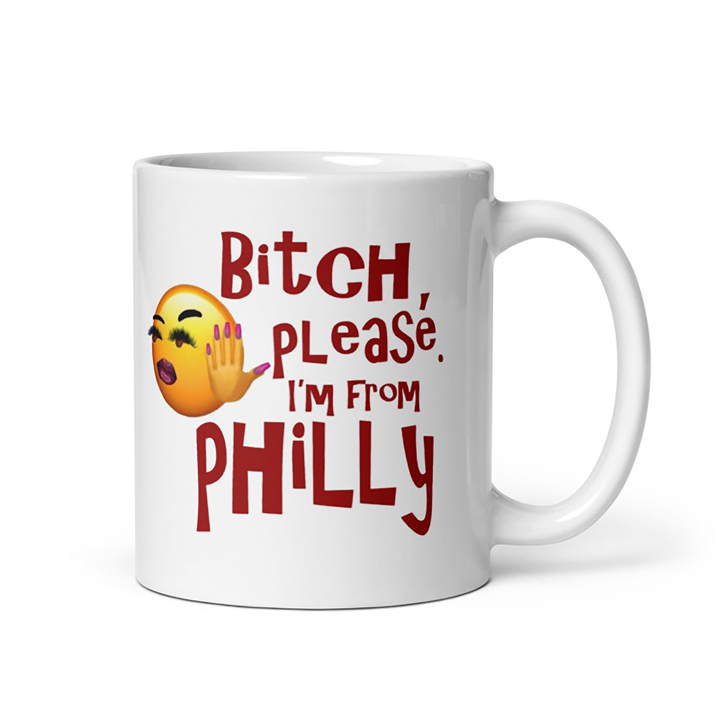 Snarky Philly Girl Ceramic Mug