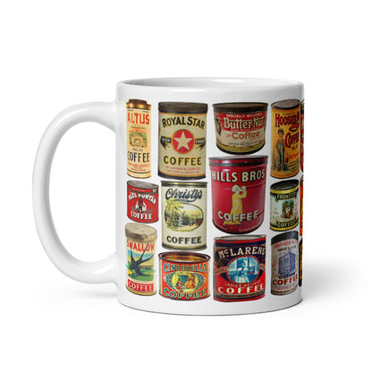 Vintage Coffee Tins Mug