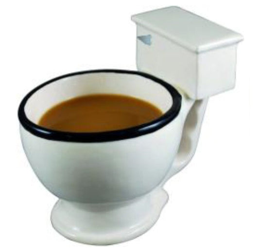 Ceramic Sculptured Toilet Mug