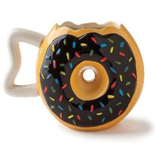 Faux Donut Shop Graphic Mug